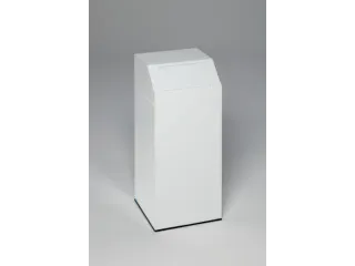 Afvalverzamelaar 76 Liter Hxbxd 890X380X380Mm Sticker Wit Glas - 2