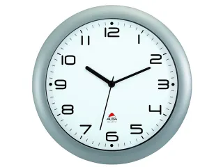 De Alba HORNEW wandklok met stille werking 30cm. Grijs - 1