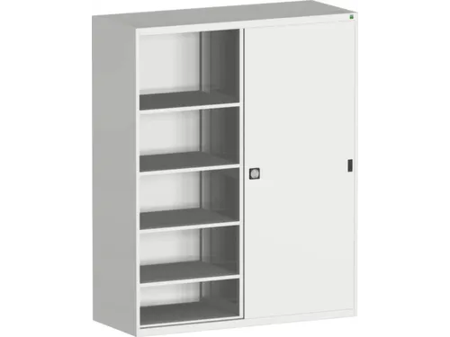 schuifdeurkast 2000x1600x650mm Stalen scheidingswand Ral7035