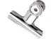 Pince Bulldog Westcott 75x17mm Métal argenté 10 pièces