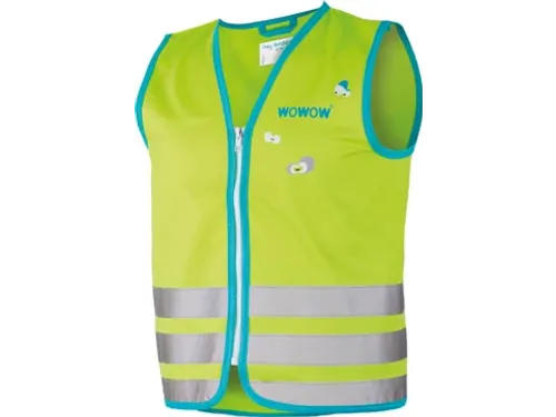 Crazy Monster Jacket Reflecterend Fluohesje Kind Groen Small
