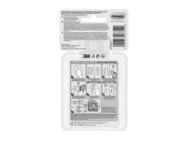 Bevestigingsstrip Command 3m W 17200 C Waterbestendig
