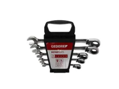 GEDORE R07205005 Combinatie ratel steeksleutelset SW8-19mm 5stuks