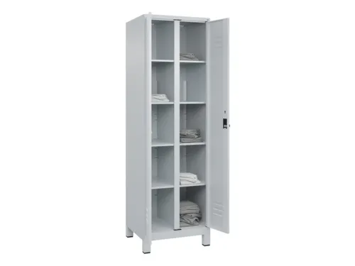 wasgoedverdeelkast,HxBxD 1950x600x500mm,vak B 300mm,draaigrendel
