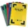 Spiraalschrift A5 Gelijnd Pp 80G Assorti 6 stuks