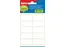 Apli Etiket 19x40mm Wit