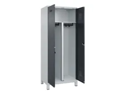 PBM-locker,HxBxD 1950x800x500mm,2vak,vak B 400mm,cil.-slot