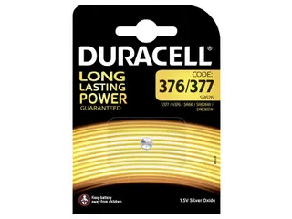 Batterij Duracell knoopcel 377 zilver oxide Ø6,8mm 1.5V-18mA - 1