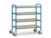 dessertes de rangement,force 250kg,4plateau(x),plateau Lxl 940x470mm