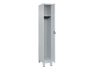 locker,HxBxD 1950x300x500mm,1vak,vak B 300mm,draaigrendel,voeten - 2