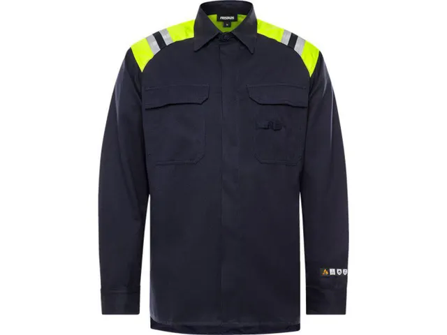 Fristads 7074 Ats Shirt Xs Mar/Hv Yllw