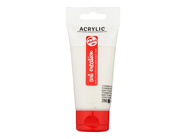 Acrylverf Talens Art Creation 290 titaanbuff donker tube à 75ml