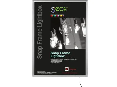 Kliklijst Seco A1 25mm LED slim zilver