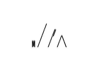 multifunctionele vouwladder,4x3,sporten,balk L 3,47m,aluminium - 5