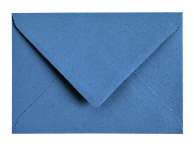 Envelop Papicolor C6 114x162mm Donkerblauw Gegomd