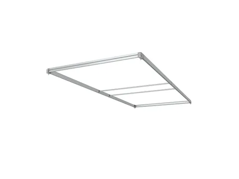 FlexFrame Modulair systeem Dak 100x230cm Zilver frame