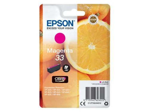 Inktcartridge Epson 33 T3343 rood C13T33434012