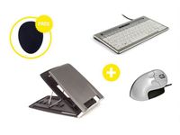 Bakker Elkhuizen Homeworking Essentials Plus US/EUR met gratis mousepa