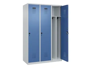 locker voor scheiding van kleding,HxBxD 1850x1200x500mm,3vak - 1