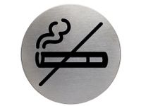 Infobord pictogram Durable 4911 niet roken rond 83Mm
