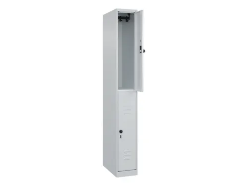 dubbeldekse locker,HxBxD 1850x250x500mm,1x2vak.,vak B 250mm