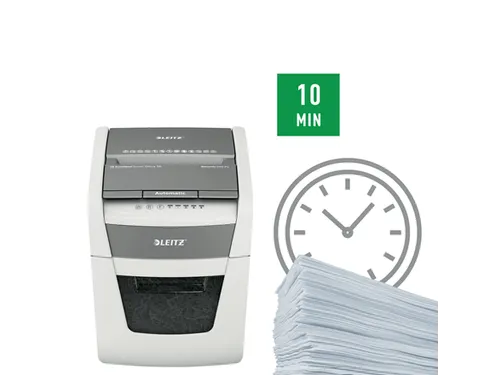 Papiervernietiger Leitz IQ Auto+ Small Office 50X P4 snippers 4x28mm