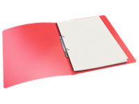 Ringmap 2 rings O-mech 16mm Pp A4 Rood Transparant