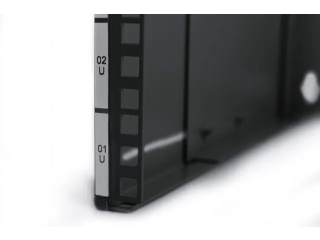 Patchhouder 8U wandmontage 372x505x250mm Stapelbaar Zwart