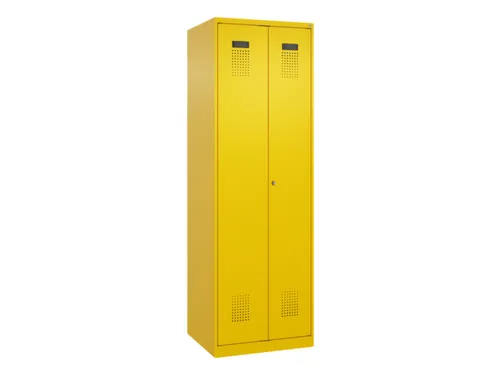 locker voor scheiding van kleding,HxBxD 1850x600x500mm,2vak