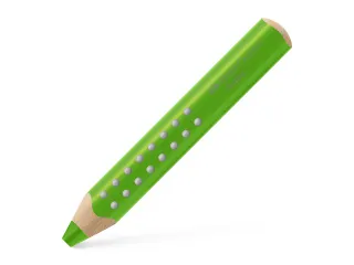 Kleurpotlood Faber-Castell Grippy XXL Jumbo Appelgroen - 2