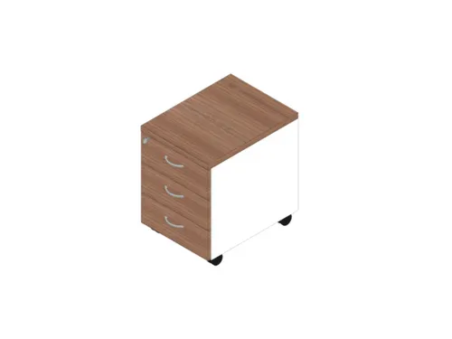 mobiel ladeblok,HxBxD 580x420x560mm,3lade(n),centr. vergrendeling