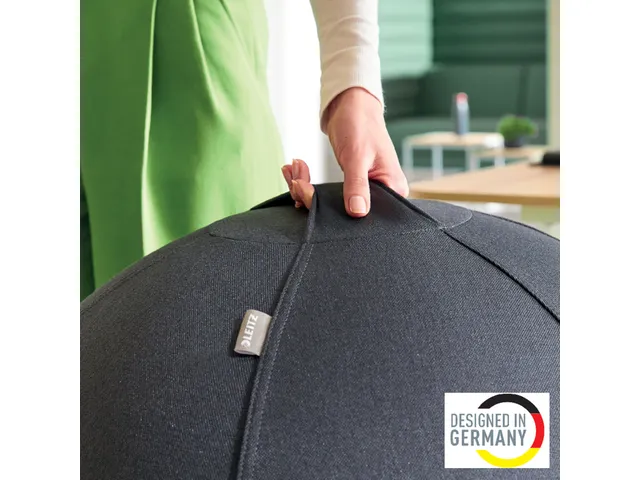 Ballon d'assise Leitz Ergo anti-basculement 55cm gris foncé