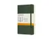 Carnet Moleskine Pocket 90x140mm ligné couverture souple vert myrte