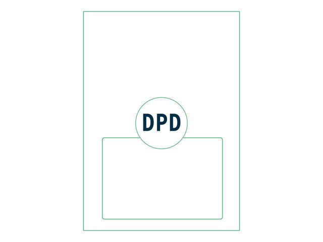 mug Oprechtheid biologie Retourlabel DPD label A4 161.5x100mm 100 Vel | EtiketWinkel.nl