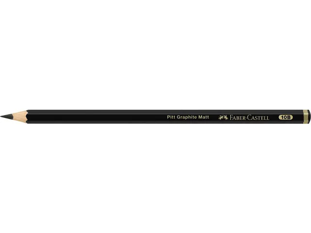 Crayon graphite Faber-Castell Pitt Mat 10B