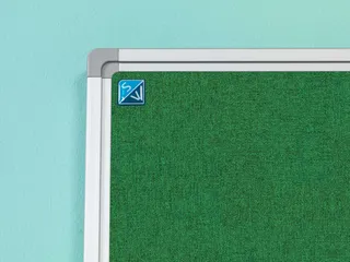 Prikbord 60x90cm Groen Accent Softline Profiel 16mm - 3