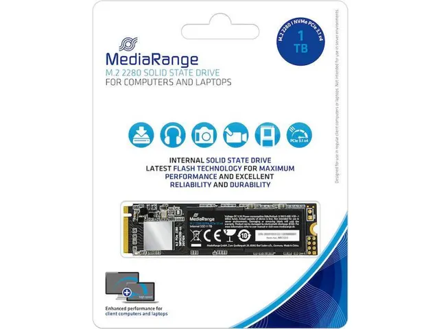 Mediarange Ssd 2280 1Tb