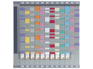 Planbord Nobo Jaar/maand 12 Panelen Met 32 Sleuven - 2