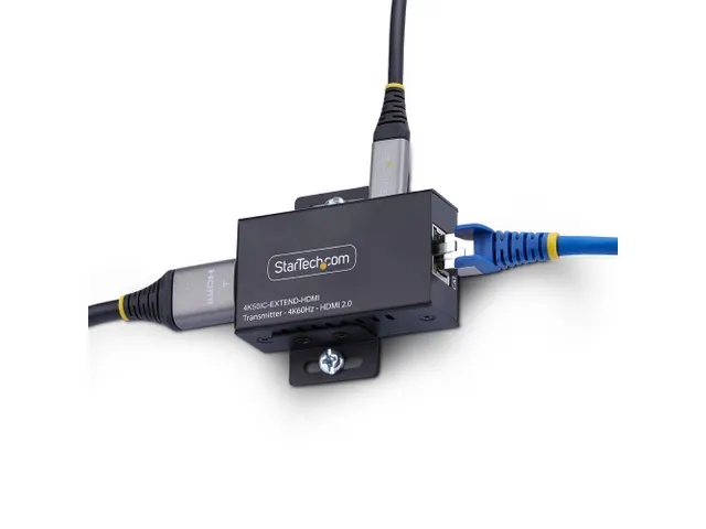 StarTech.com Audio/video extender AV-zender & ontvanger Zwart