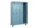 locker voor scheiding van kleding,HxBxD 1950x1200x500mm,4vak