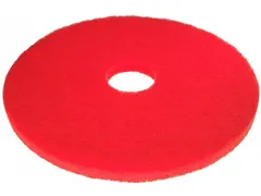 3M pad polyester rood 10 Inch 5 Stuks