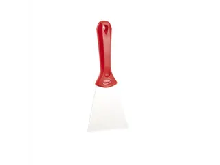 Handschraper 4009-4 Rood Breed Rvs Blad 100x235mm - 1