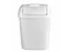 CMT Quartz Hygiënebak Afvalbakje 8 Liter Kunststof Wit