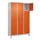 lockerkast,HxBxD 1950x1200x500mm,3x4vakken,vak B 400mm,cil.-slot