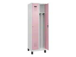 locker voor scheiding van kleding,HxBxD 1950x600x500mm,2vak