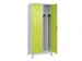 locker voor scheiding van kleding,HxBxD 1950x800x500mm,2vak
