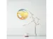 Wandklok Nextime dia 30cm multicolour kunststof Feathers