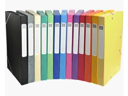 Elastobox A4 25mm Karton Assorti