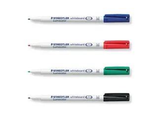 whiteboard pen Lumocolor 1mm zwart - 1