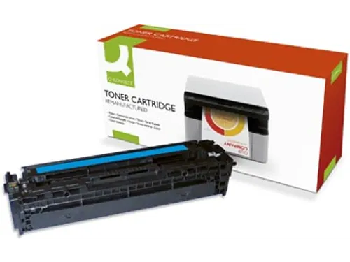 Q-connect Toner cyaan 1400 pagina's voor HP CB541A